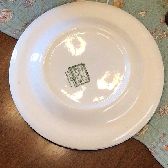 1950s Vintage Colonial Homestead Dinner Plate, Set of 2 - Picture 4 of 5